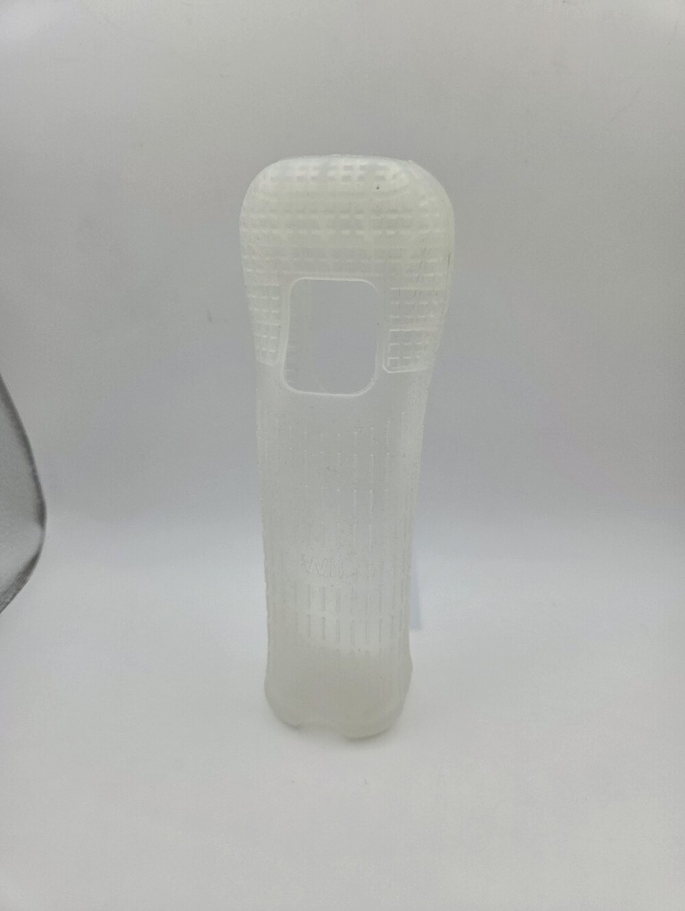 Remote Silicone Jacket Clear Wii RVL-027 Clear White OEM - Picture 2 of 4